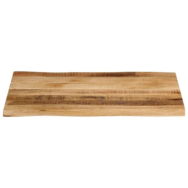vidaXL Tafelblad met natuurlijke rand 70x60x3,8 cm massief mangohout