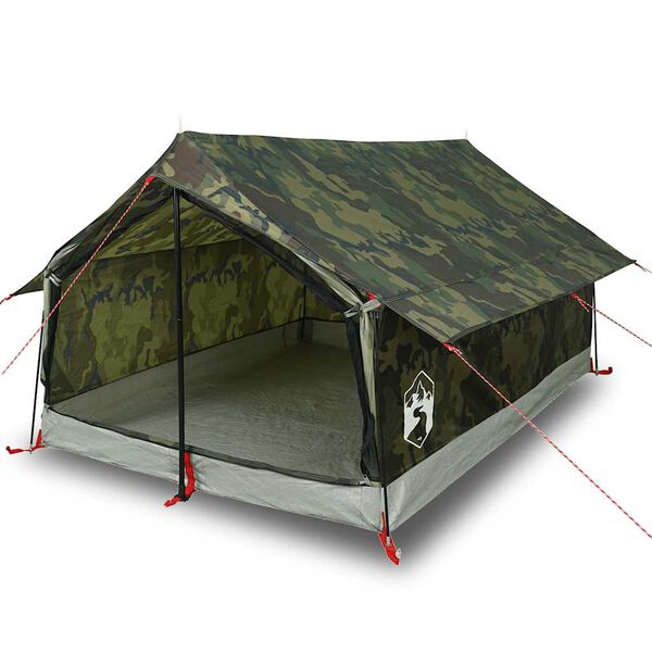 vidaXL Tent 2-persoons waterdicht camouflage