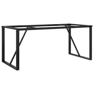 vidaXL Eettafelpoten O-frame 180x80x73 cm staal