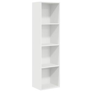 vidaXL Boekenkast 40x30x152 cm bewerkt hout wit