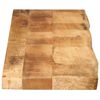 vidaXL Tafelblad met natuurlijke rand 180x30x3,8 cm massief mangohout