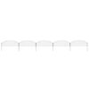 vidaXL Schuttingset gebogen 77,3x26 cm groen