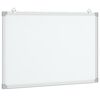 vidaXL Whiteboard magnetisch 40x30x1,7 cm aluminium