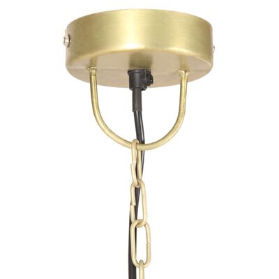 vidaXL Hanglamp industrieel vintage rond 25 W E27 41 cm messingkleurig
