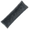 vidaXL Kussen met kussen HEERLEN Antraciet 40 x 145 cm PV Fleece