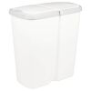 vidaXL Afvalbak Wit 48,5 x 28 x 51 cm PP