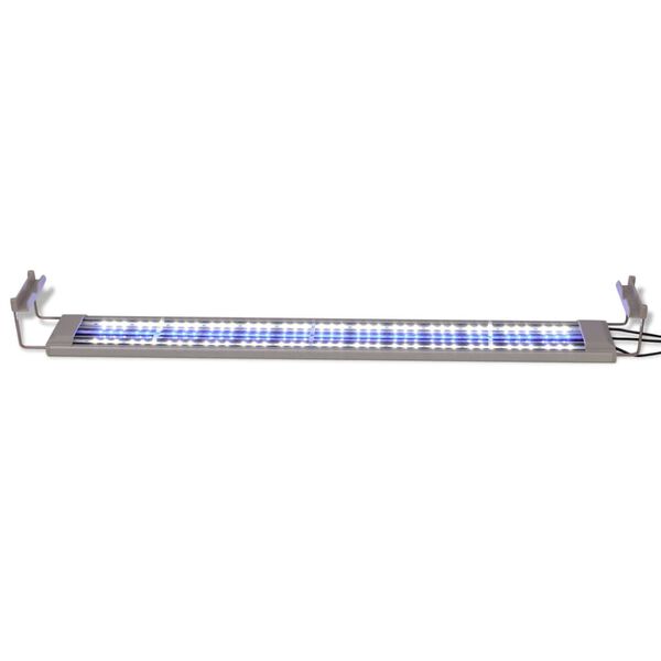 vidaXL Aquariumlamp LED IP67 80-90 cm aluminium