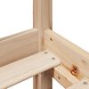vidaXL Bedframe zonder matras massief grenenhout 100x200 cm