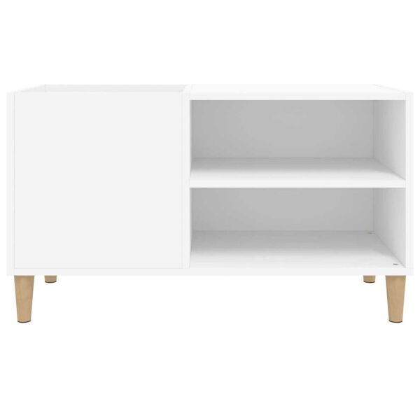 Platenkast 100x38x48 cm bewerkt hout betongrijs