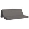 vidaXL Vouwbare Bankbed 200 x 67 x 45 cm Lichtgrijs