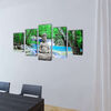 Canvas muurdruk set buddha 100 x 50 cm