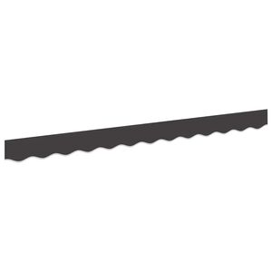 vidaXL Vervangende markies volant Anthraciet Streep 230 x 20 cm