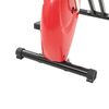 vidaXL Hometrainer X-bike bandweerstand rood