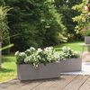 LECHUZA Plantenbak BALCONERA Stone 50 ALL-IN-ONE grijs