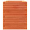 vidaXL Plantenbak 70x40x49,5 cm massief grenenhout wasbruin