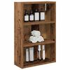 vidaXL Badkamer wandkast Oudhout 40 x 16 x 62,5 cm Geconstrueerd hout