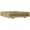 vidaXL Plantenbak 110x110x26,5 cm ge&iuml;mpregneerd grenenhout