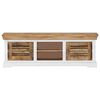 vidaXL Tv-meubel 118x30x40 cm massief mangohout