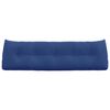 vidaXL Rugkussen Politieblauw 160 x 24 x 50 cm Fluweel