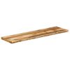 vidaXL Tafelblad met natuurlijke rand 180x40x3,8 cm massief mangohout