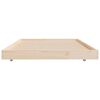 vidaXL Bedframe zonder matras massief grenenhout 75x190 cm