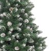 vidaXL Kunstkerstboom met 150 LED Groen 150 cm PVC en Plastic en Staal
