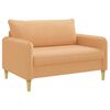 vidaXL XXL fauteuil Beige Boucl&eacute;