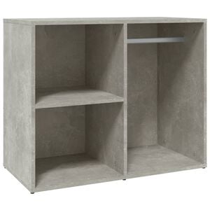 vidaXL Kledingkast 80x40x65 cm bewerkt hout betongrijs