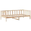 vidaXL Kinderbed met huisje en bankje massief grenenhout 90x190 cm