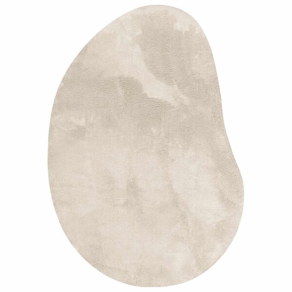 vidaXL Vloerkleden HUARTE Beige 100 x 200 cm Polyester