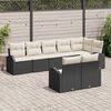 vidaXL Tuin Sofa Set 8 pcs poly rattan
