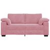 vidaXL Loveseat Sofa Roze 140 cm Fluweel