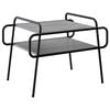 vidaXL Salontafel Grijs Sonoma 70 x 50 x 51 cm Bewerkt hout