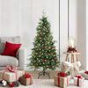 vidaXL Kunstmatige Inklapbare Kerstboom Groen 150 cm PE en PVC