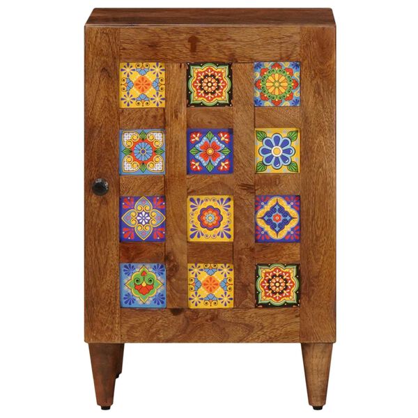 vidaXL Badkamerkast met opslag Walnotenhout 38 x 33 x 58 cm