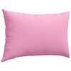 vidaXL Sofa Kussens 2 pcs Roze 60 x 40 cm Stof