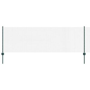 vidaXL Gelaste Draadhek met Paal 10 x 0,8 m (B x H) PVC-Coated Staal