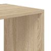 vidaXL Boekenkast 66x31x112 cm bewerkt hout sonoma eikenkleurig