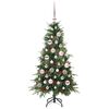 vidaXL Kunstmatige Inklapbare Kerstboom Groen 120 cm PE en PVC