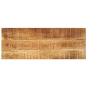 vidaXL Tafelblad rechthoekig 80x20x3,8 cm massief ruw mangohout