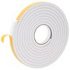 vidaXL Zelfklevende schuimtape 10 pcs Wit 15mm x 5m CR Schuim