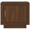 vidaXL Salontafel 51x50x45 cm bewerkt hout bruin eikenkleur