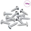vidaXL Bout 13636 st Zilver M4 x 16 mm Staal