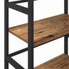 vidaXL Boekenkast Oud Hout 60 x 29,5 x 115 cm Bewerkt hout