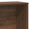 vidaXL Boekenkast 60x24x120 cm bewerkt hout bruin eikenkleurig