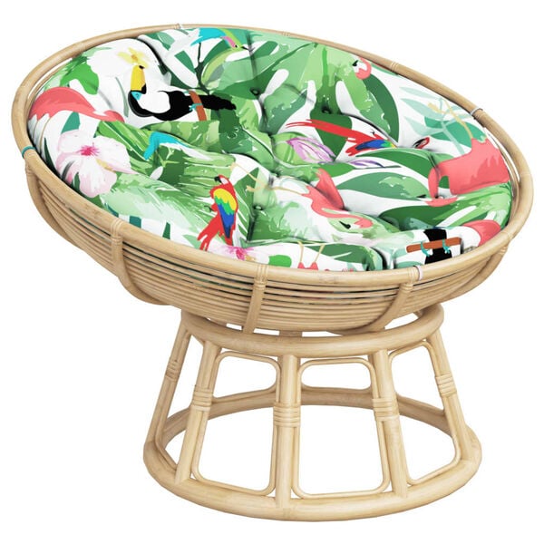 vidaXL Kussen rond &Oslash; 100x11 cm oxford stof meerkleurig