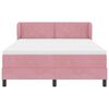 vidaXL Boxspringbed met matras Roze 160 x 200 cm Fluweel