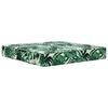 vidaXL Buiten bankkussen 2 pcs Bladpatroon Polyester