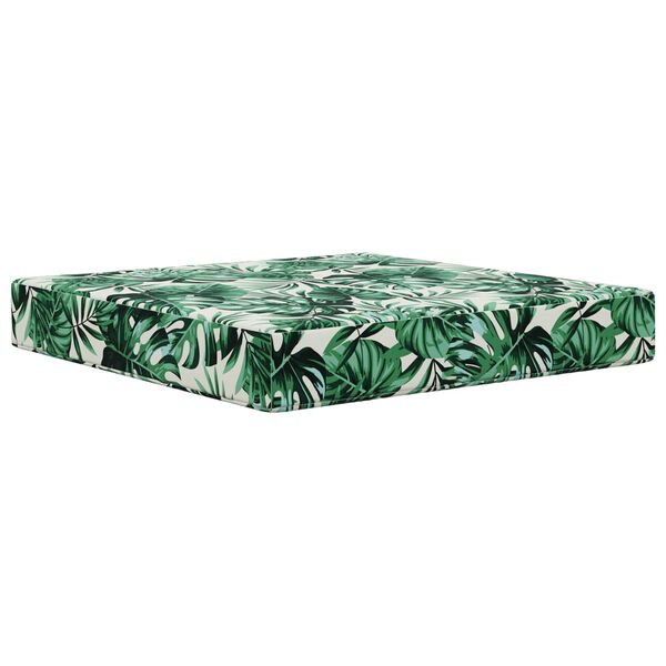 vidaXL Buiten bankkussen 2 pcs Bladpatroon Polyester