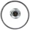 vidaXL Hanglamp industrieel rond 25 W E27 19 cm zwart